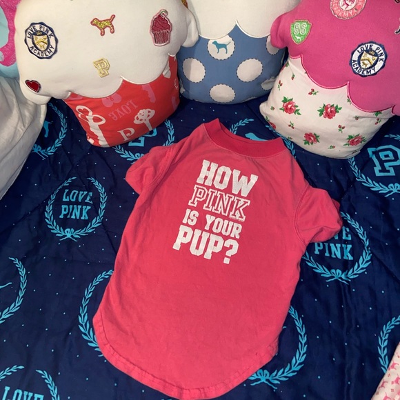 PINK Victoria's Secret Other - UFT or Sale Size medium “How PINK is Your Pup” dog tee